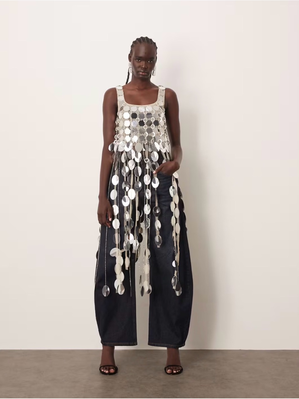 ASOS ARRANGE Sequin Top
